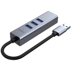 Unitek uHUB Q4+ 4-in-1 USB-A Ethernet Hub