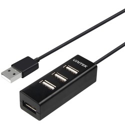 Unitek 4 Ports USB 2.0 Hub (80cm Cable)