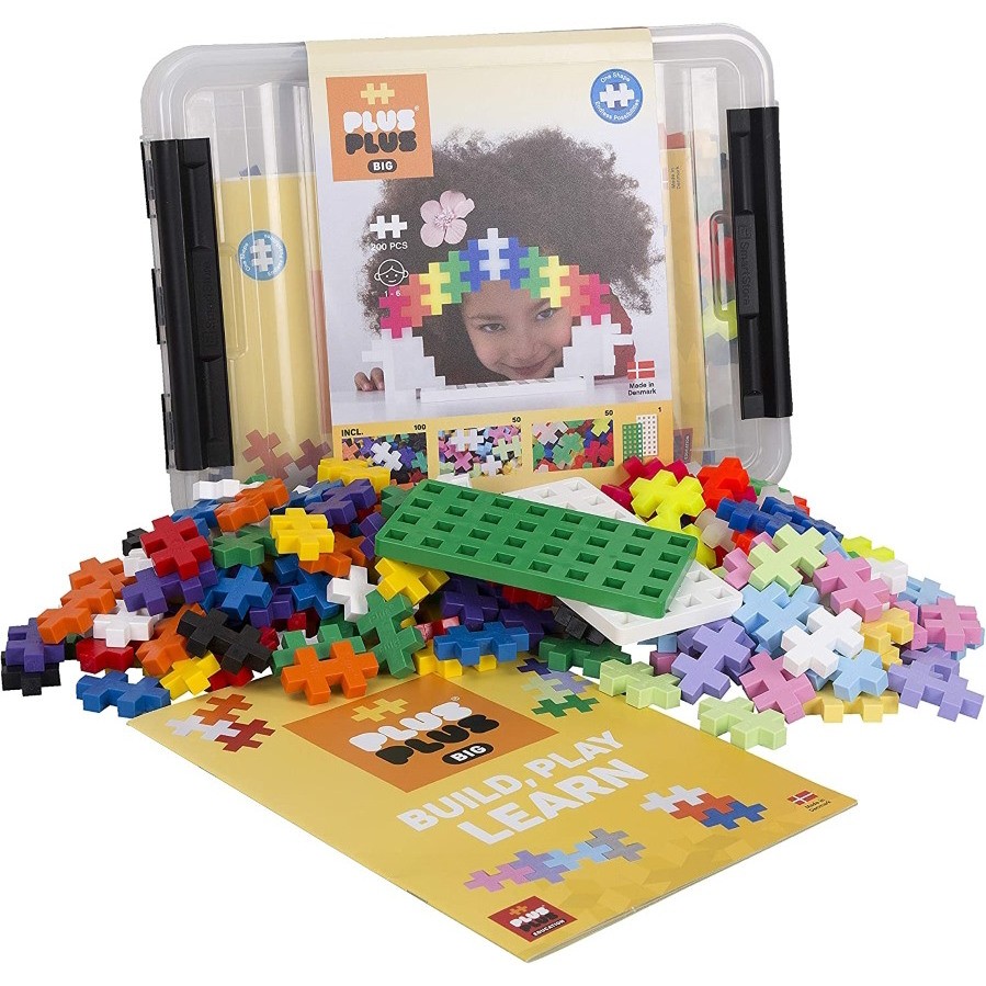 Plus-Plus Big Storage Box Mix (200 pieces) PP-3413