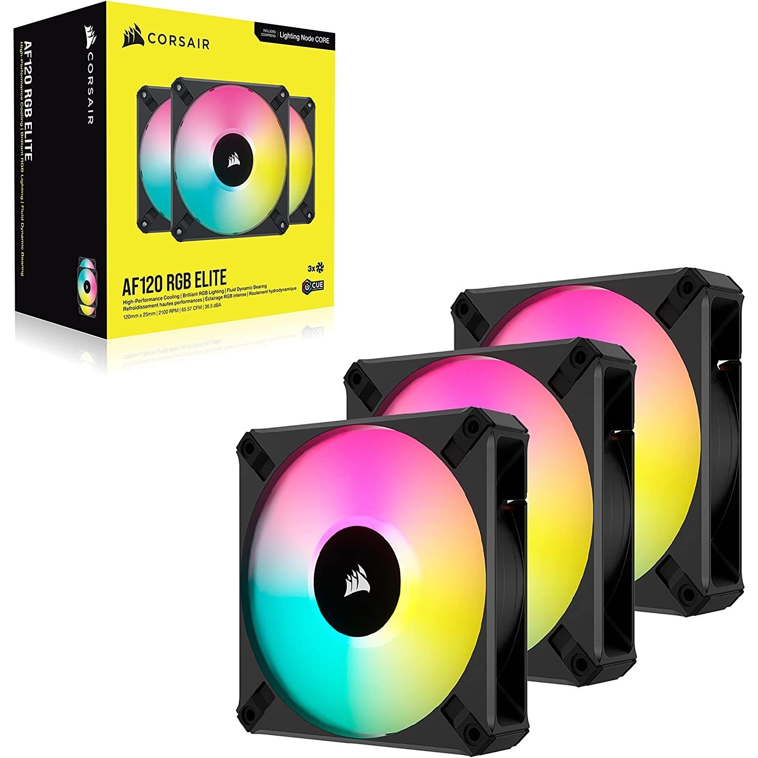 Corsair iCUE AF120 RGB ELITE Triple Fan Kit
