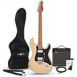 Gear4music LA Select Electric Guitar HH Amp Pack