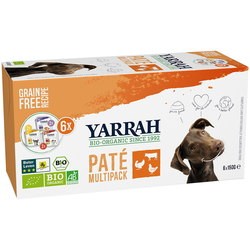 Yarrah Organic Pate Grain Free 6 pcs