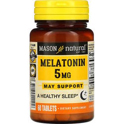Mason Natural Melatonin 5 mg 60 tab