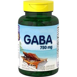PipingRock GABA 750 mg 100 cap