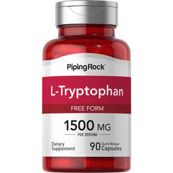PipingRock L-Tryptophan 1500 mg 90 cap