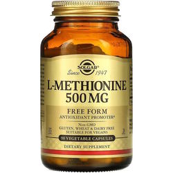 SOLGAR L-Methionine 500 mg 90 cap