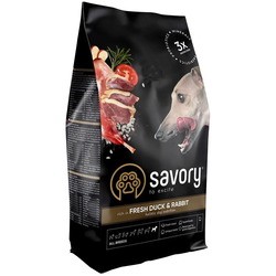 Savory Adult All Breeds Rich in Fresh Duck/Rabbit 3 kg