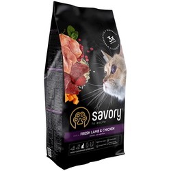 Savory Adult Cat Steril Fresh Lamb/Chicken 400 g