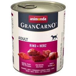 Animonda GranCarno Original Adult Beef/Heart 800 g 24 pcs