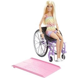 Barbie Doll With Wheelchair And Ramp HJT13