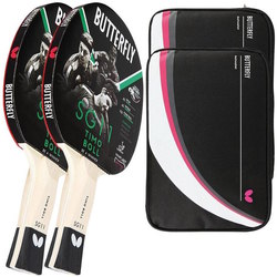 Butterfly 2x Timo Boll SG11 + 2x Drive Case II