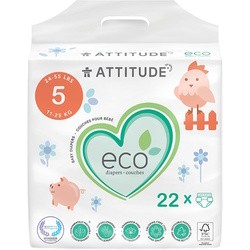 Attitude Eco Diapers 5 / 22 pcs