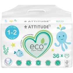 Attitude Eco Diapers 1-2 / 36 pcs