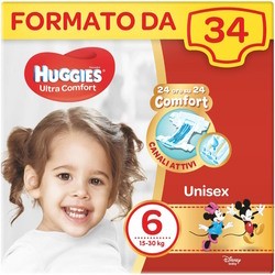 Huggies Ultra Comfort 6 / 34 pcs