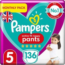 Pampers Active Fit Pants 5 / 136 pcs