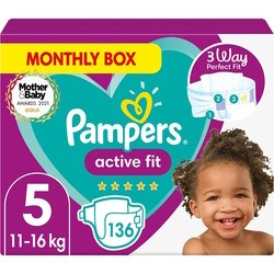 Pampers Active Fit 5 / 136 pcs