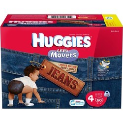 Huggies Little Movers 4 / 60 pcs