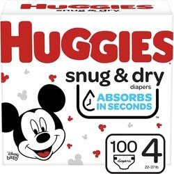 Huggies Snug and Dry 4 / 100 pcs