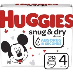 Huggies Snug and Dry 4 / 29 pcs