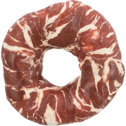 Trixie Denta Fun Chewing Ring with Marble Beef 100 pcs