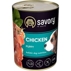 Savory Puppy All Breeds Chicken Pate 400 g