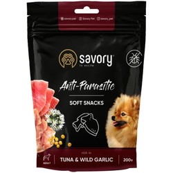 Savory Soft Snacks Anti-Parasitic with Tuna/Wild Garlic 200 g