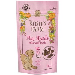 Rosies Farm Mini Hearts Extra Small Treats Veal 5 pcs
