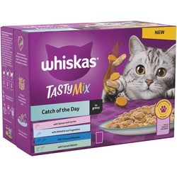 Whiskas Tasty Mix Catch of the Day in Gravy 48 pcs