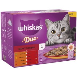 Whiskas Duo Meaty Combos in Jelly 12 pcs