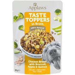 Applaws Taste Toppers Chicken Breast with Broccoli Broth Pouch 12 pcs