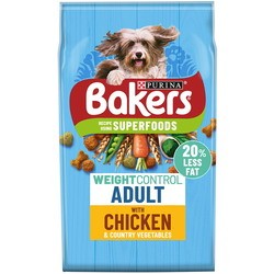 Bakers Weight Control Adult with Vegetables 12.5 kg