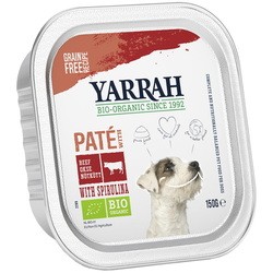 Yarrah Organic Dog Pate with Beef/Chicken 12 pcs