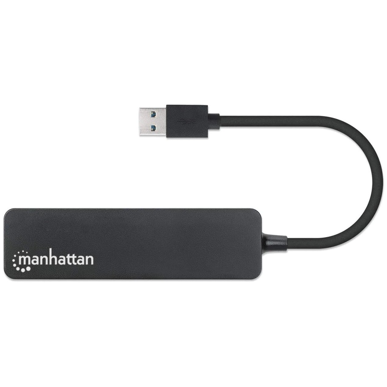 MANHATTAN 3-Port USB 3.0 Type-A Hub with Card Reader