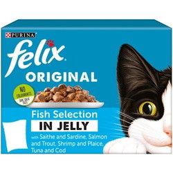 Felix Original Fish Selection in Jelly 40 pcs