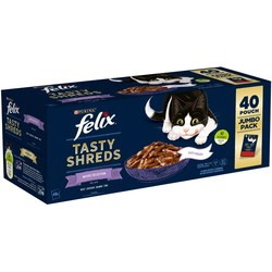 Felix Tasty Shreds Mixed Selection in Gravy 40 pcs