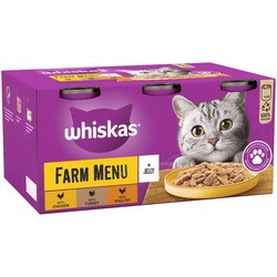 Whiskas Farm Menu with Jelly 24 pcs