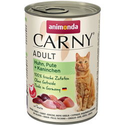 Animonda Adult Carny Chicken/Turkey/Rabbit 400 g
