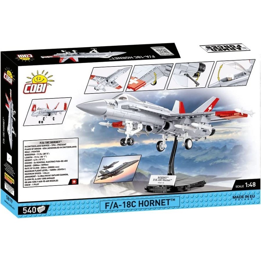 COBI F/A-18C Hornet Swiss Air Force 5819