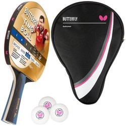 Butterfly Timo Boll Gold 85021 + Drive case + 3x R40+ balls