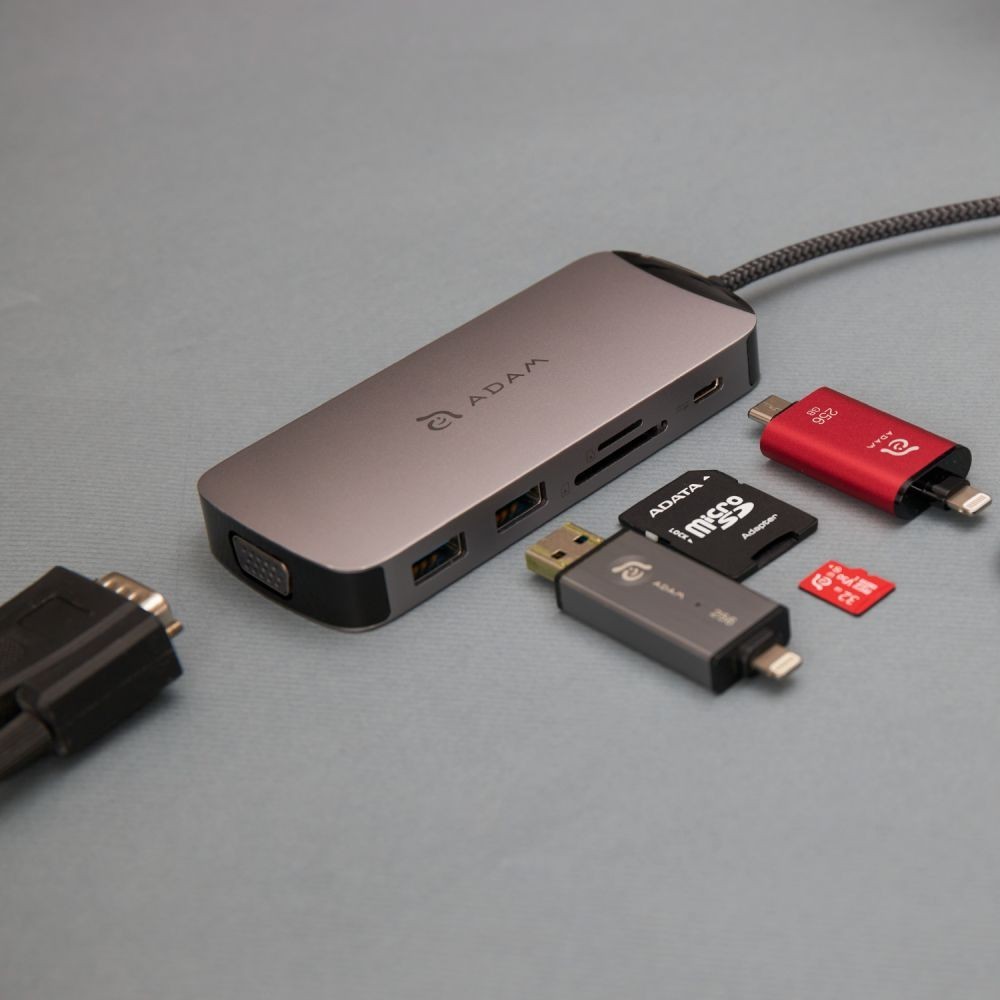 ADAM Elements CASA HUB X USB-C 3.1 10-in-1 Port Hub