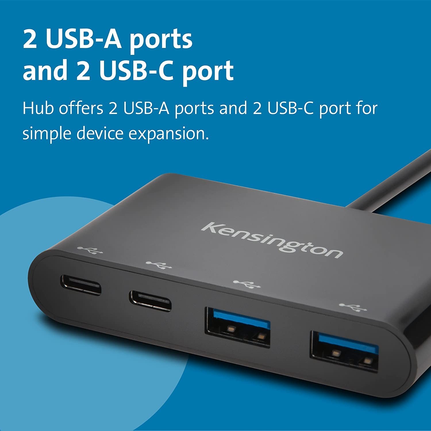 Kensington CH1000 4-port USB Type-C Hub
