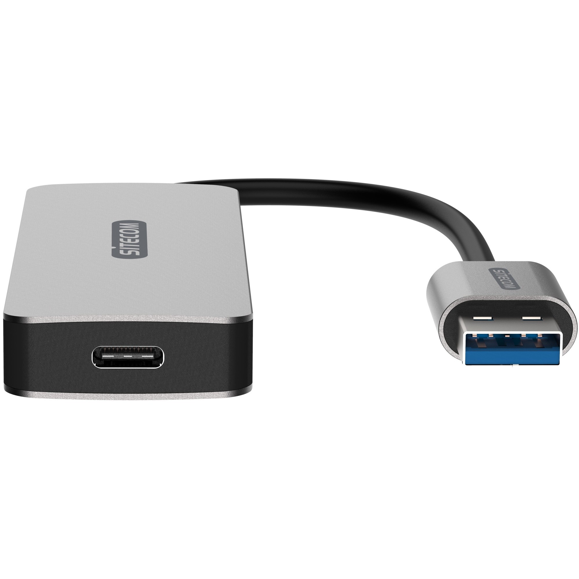 Sitecom USB-A to USB-A + USB-C Hub CN-399