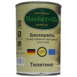 Baskerville Cat Canned with Veal 400 g