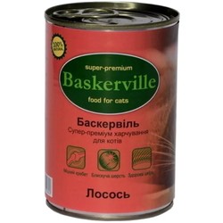 Baskerville Cat Canned with Salmon 400 g