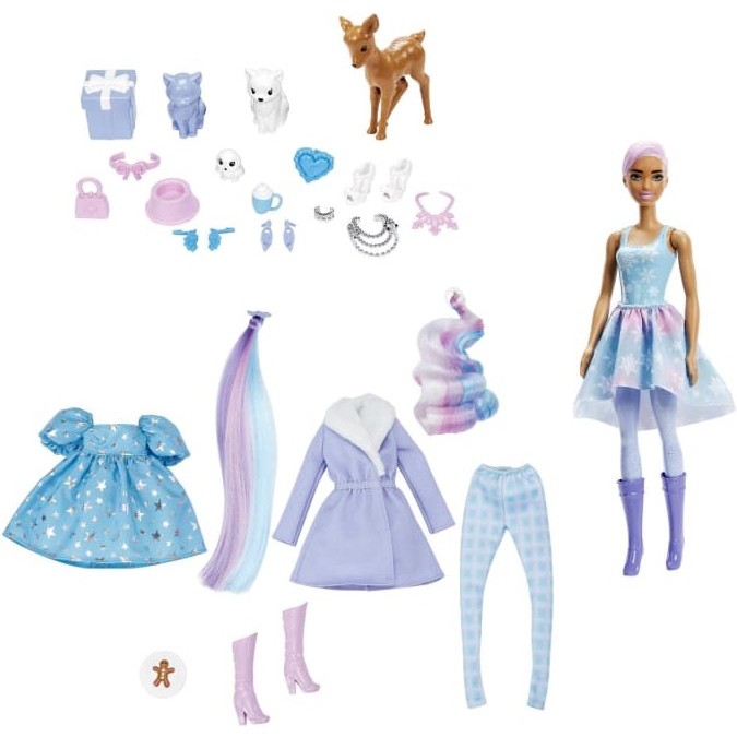 Barbie Color Reveal Advent Calendar HJD60