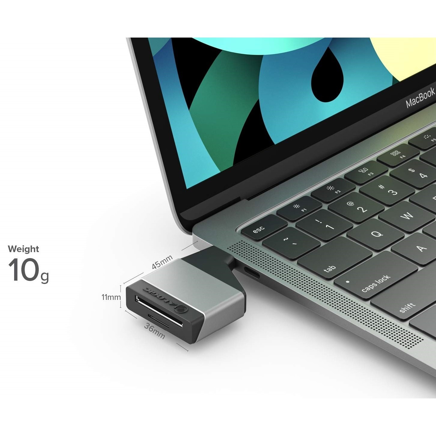 ALOGIC Ultra Mini USB-C to SD and Micro SD card reader Adapter