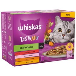 Whiskas Tasty Mix Chef's Choice in Gravy 48 pcs