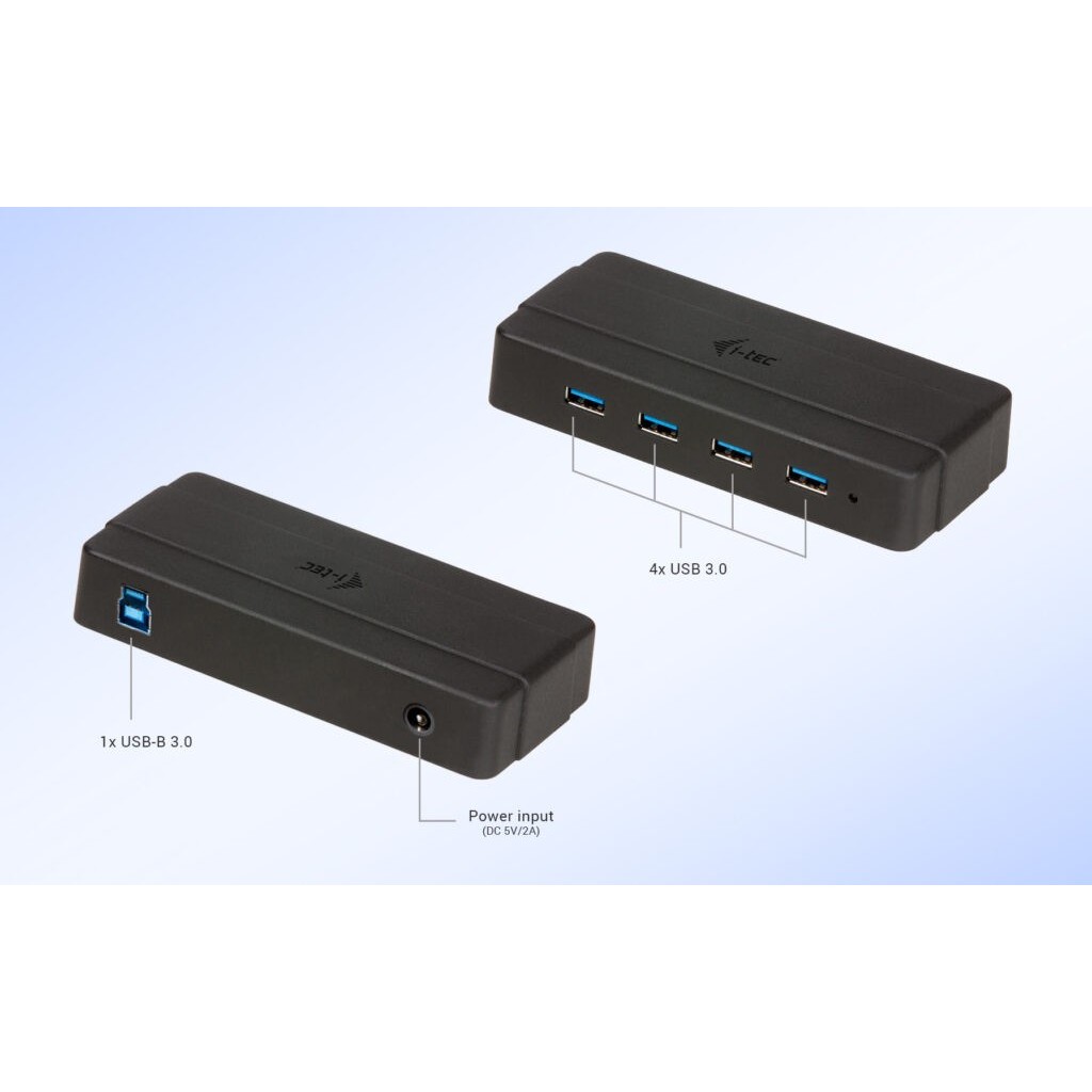 i-Tec USB 3.0 Charging HUB 4 Port + Power Adapter
