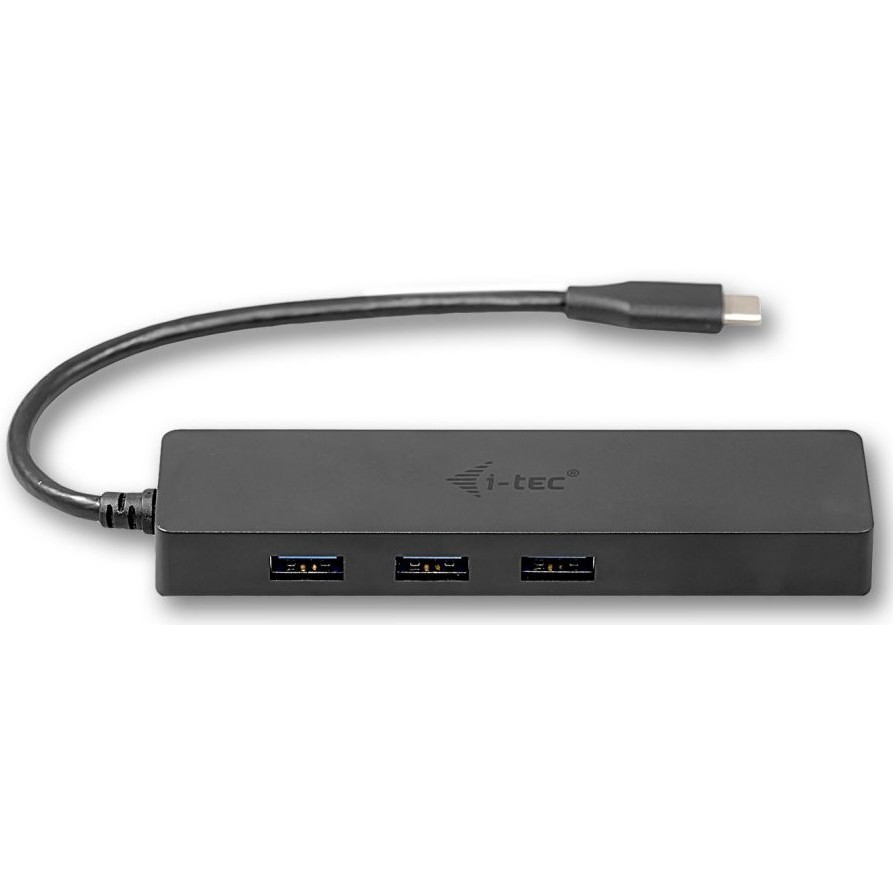 i-Tec USB-C Slim Passive HUB 3 Port + Gigabit Ethernet Adapter