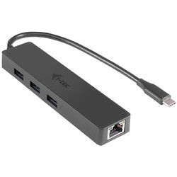 i-Tec USB-C Slim Passive HUB 3 Port + Gigabit Ethernet Adapter